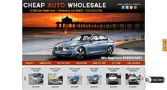 Desktop Screenshot of cheapautowholesale.com